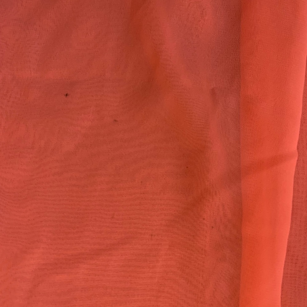 Sheer orange tank - Picture 4 of 6
